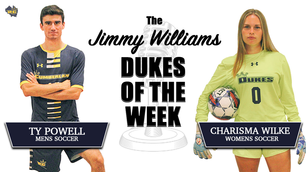 Powell, Wilke earn Dukes of the Week honors